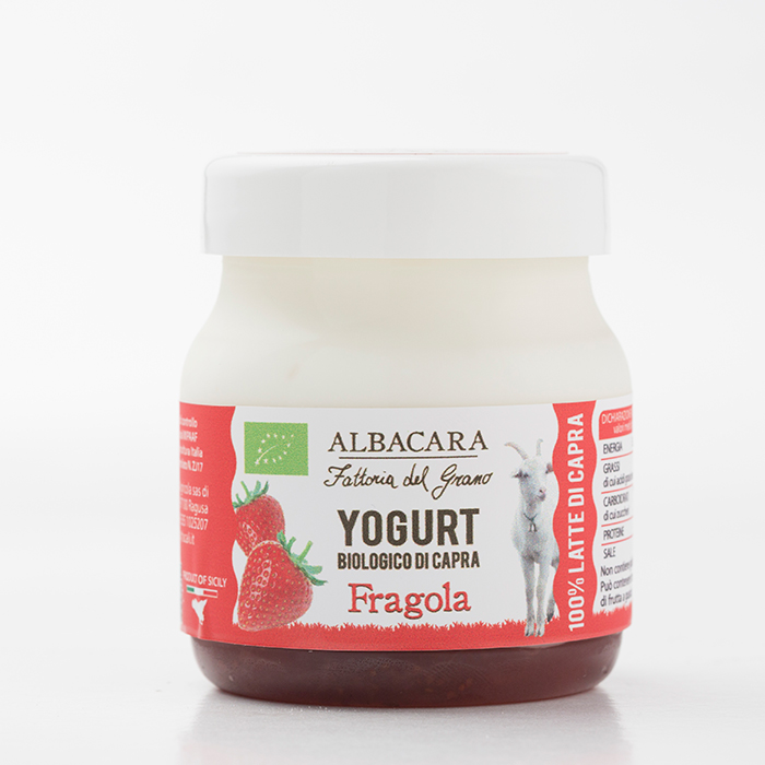 Yogurt Fragola - Albacara Bio